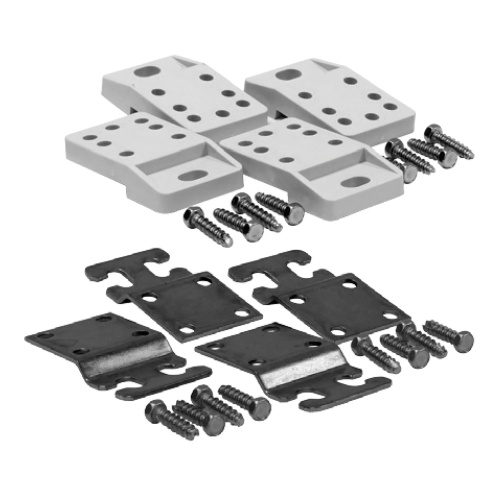 nVent Hoffman AN-MFSS ARIA Mounting Feet, Brushed, Unpainted, Stainless Steel, AN-MFSS