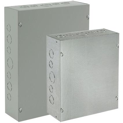 nVent Hoffman ASG10X10X8NK Galvanized Pull Box Screw-Cover Type 1