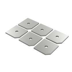 Hoffman ASMP58SS Network Seismic Mounting Plate Kit