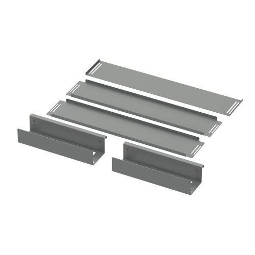 nVent Hoffman AU4018SFF Universal Free-Stand Sliding False Floor, 5.98x39.45x17.52, Gray, Steel