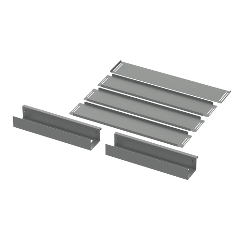 nVent Hoffman AU4024SFF Universal Free-Stand Sliding False Floor, 5.98x39.45x23.50, Gray, Steel