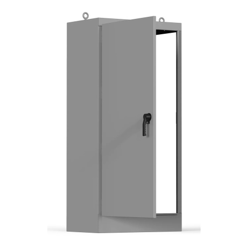 nVent Hoffman AU84X4024RLP 
 Universal Free-Stand Right Side Open, 84.13x39.76x24.13, Gray, Steel