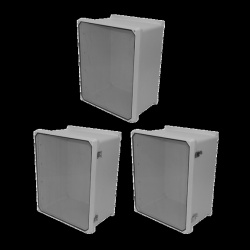 Hoffman CVJ2016HWLL2 Fiberglass Reinforced Polyester Enclosure. Available sized from 6x6 (152x152mm) to 30x24 (762x610mm)All VJ enclosures were designed to meet the Joint Industrial Council (JIC) standards in the United State...