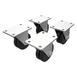 Hoffman DLCASTERS Network Cabinet Caster Kit