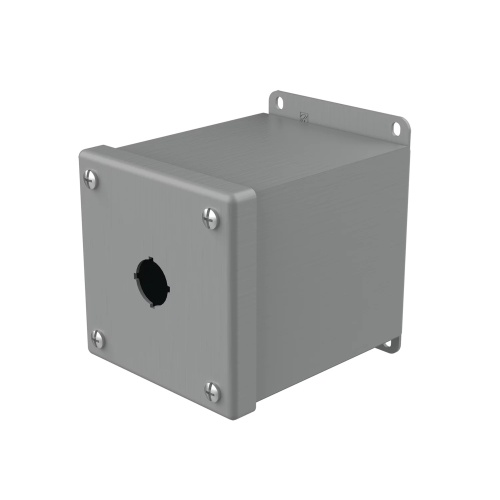 nVent Hoffman E1PBXM Steel 22.5mm Push Button Extra Deep Steel Enclosure