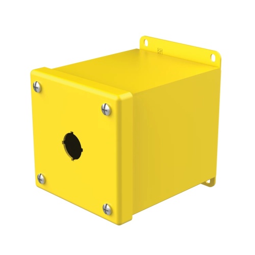 nVent Hoffman E1PBXMY Steel 22.5mm Push Button Extra Deep Steel Enclosure