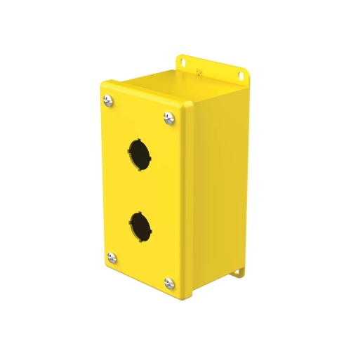 nVent Hoffman E2PBGY Mild Steel Push Button Enclosure