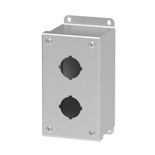 nVent Hoffman E2PBSS Stainless Steel 30.5mm Push Button Enclosure