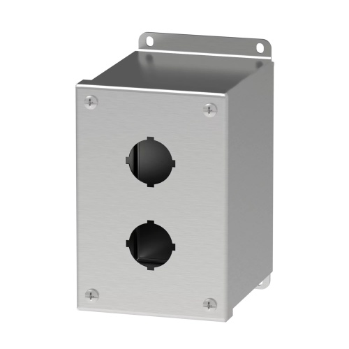 nVent Hoffman E2PBXSS Stainless Steel 30.5mm Push Button Enclosure