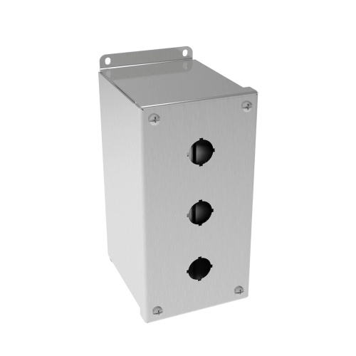 nVent Hoffman E3PBGXSS Stainless Steel 22.5mm Push Button Enclosure