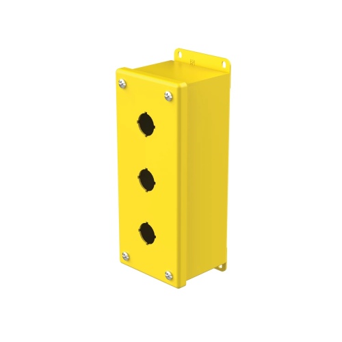 nVent Hoffman E3PBGY Mild Steel Push Button Enclosure