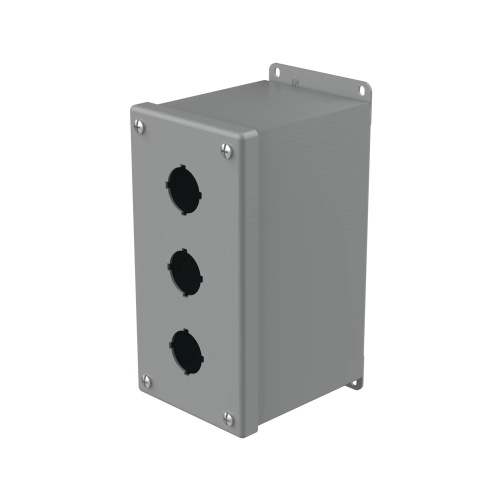 nVent Hoffman E3PBX Steel 30.5mm Push Button Extra Deep Steel Enclosure