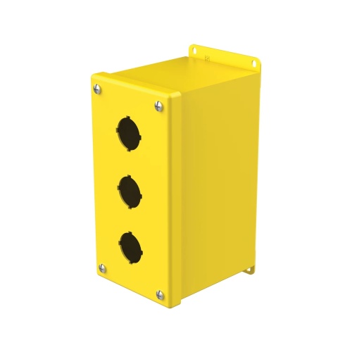 nVent Hoffman E3PBXY Steel 30.5mm Push Button Extra Deep Steel Enclosure