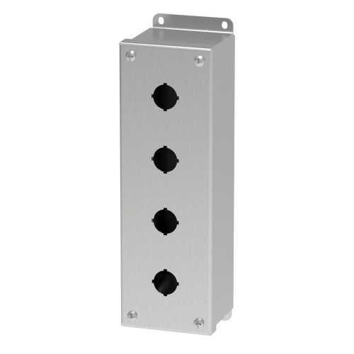 nVent Hoffman E4PBSS6 316 Stainless Steel 30.5mm Push Button Enclosure