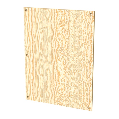 nVent Hoffman E90P70W ComLine Wood Panel, fits 900x700mm, Sanded, Wood