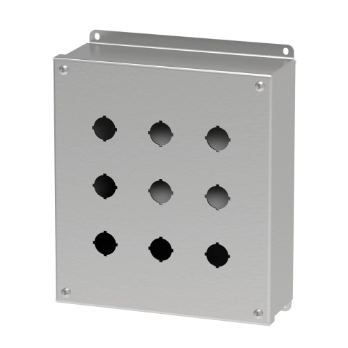 nVent Hoffman E9PBGSS Stainless Steel 22.5mm Push Button Enclosure