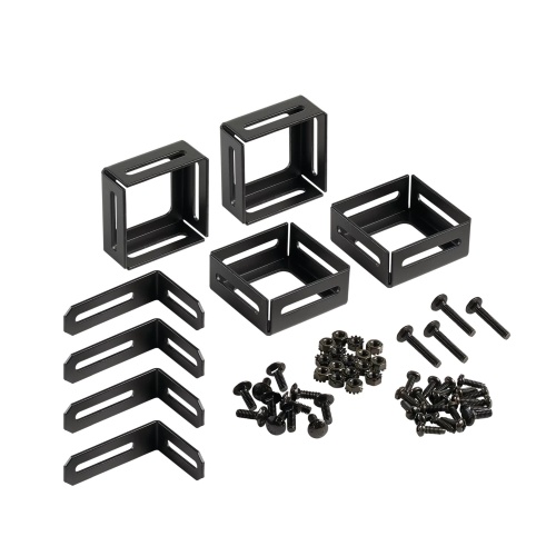 nVent Hoffman ECKIT CableRack Hardware Kit, Black, Steel
