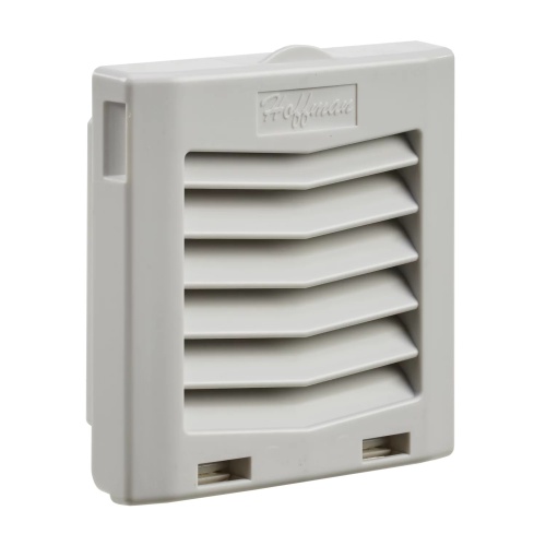 nVent Hoffman HG0400404 Light Gray Exhaust Grille 4" IP54