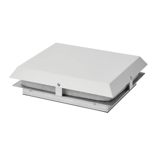 nVent Hoffman HR1626414 HR Top-Mount Filter Fan 16" 115 VAC, 442 CFM, Light Gray