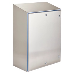 nVent Hoffman HSDS131206SS HyShed Hinge Cover Enclosure Type 4X IP69, 13x12x6, #4 Dairy, SS304