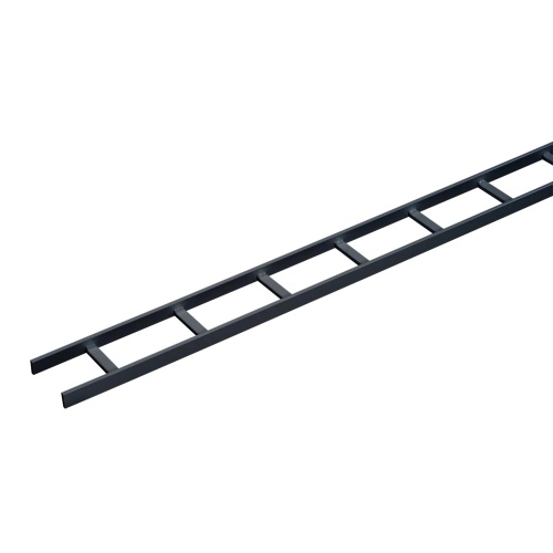 nVent Hoffman LSS6BLK 6"x120" Ladder Rack Straight Sections for Ladder Rack System