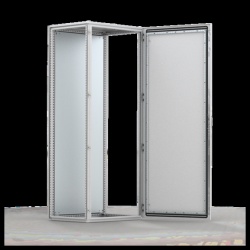 Hoffman MCS20045R5 Modular Single Door, MCS, 2000x400x500mm, Light Gray, Mild Steel