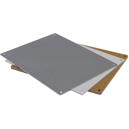 nVent Hoffman MP1210N VJ Mounting Plate - 12" x 10" x 0.3" (HxWxD), Nonmetallic, Brown