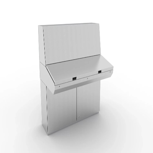 nVent Hoffman MPCS161 Stainless Steel Enclosure - 19.7" x 63" x 19.4" (HxWxD)