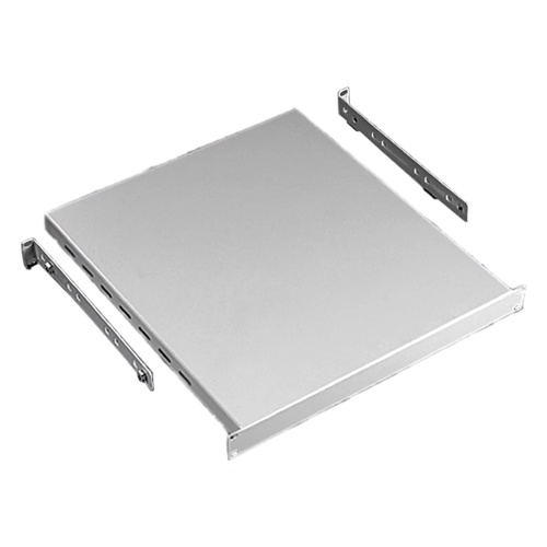 nVent Hoffman P19VSH810B Sliding Steel Shelf 19" Rack 17x27 Black Vented