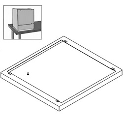 Hoffman PBS126 PROLINE 0-mm Bases for Sloped Front