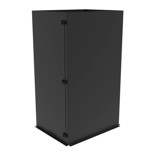 nVent Hoffman PCM1 Containment System Chimney, 18.00x21.01x16.69, Black, Steel