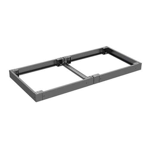 nVent Hoffman PCP04 Plinth Combining Profiles, PCP, 60x62x265mm, Umbra Gray, Zinc Plated, Mild Steel