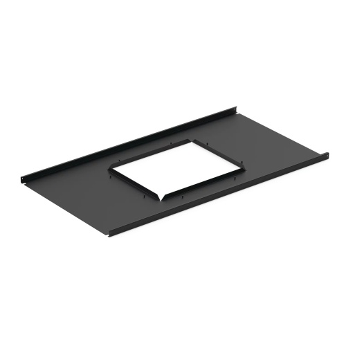 nVent Hoffman PCPC89 Chimney Ceiling Panel, fits 800x900, Black, Steel