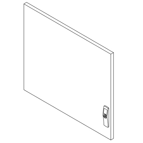 Hoffman PDST86PCSS Doors for Upper Front, fits 1600x600mm PC, SS 304