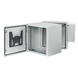 Hoffman PTHS242430G4A 25.0"x24.0"x32.0" AccessPlus ProTek Double-Hinged Network Cabinet