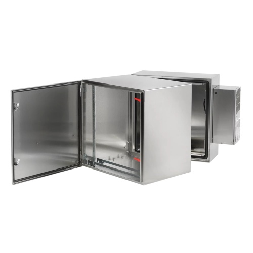 nVent Hoffman PTHS482428XA 49.0"x24.0"x28.0" AccessPlus ProTek Double-Hinged Network Cabinet