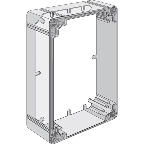nVent Hoffman Q4020PI QLINE I Steel Backplate 4020