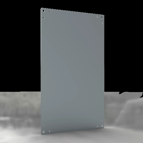 nVent Hoffman UMPZ7575 IEC Back Plate - Mild Steel, 29.5" x 29.5" x 0.4" (HxWxD)