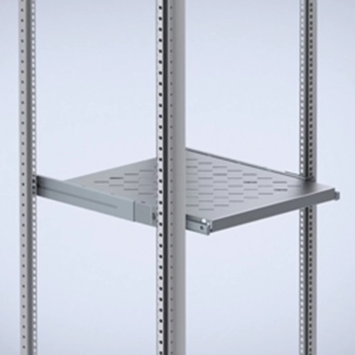 nVent Hoffman VTS1597 Telescopic Shelf 19-Inch, VTS, 31x597x600mm, Light Gray, Mild Steel