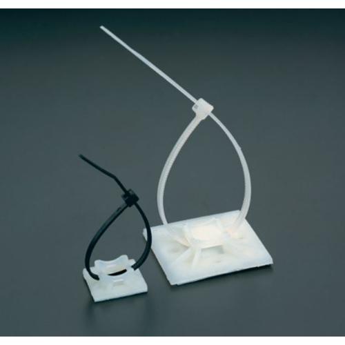 Iboco ICM100 White Cable Mounting Pads (100 Pack)