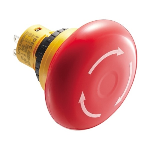 IDEC AB6E-4BV02PRM Emergency Stop Unibody, Red