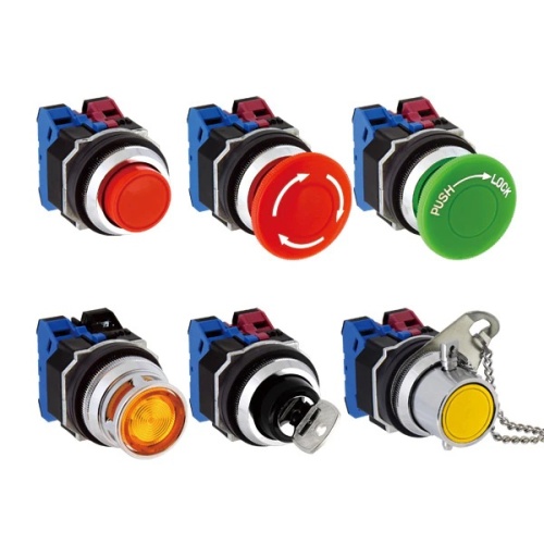 IDEC ABD122NUBGR - TWND Series, PUSHBUTTON