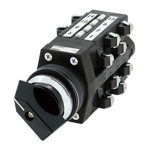 IDEC ACSNO-344-SB-C3009-ENGRAVED Cam Switch 3pos 45deg