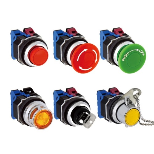 IDEC ALD2QH211DNUW 30mm Pb Il Mom 120v 1no1nc Wht