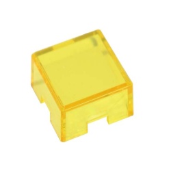 IDEC ALQW2BLU-Y-K Pushbutton Lens - Square Extended, Yellow