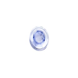 IDEC ALW4BLU-W-K Pushbutton Lens - Mushroom, White