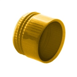 IDEC AP2M-L1-Y Pushbutton Lens - Round Flat, Yellow