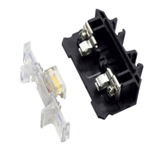 IDEC BNF10NW, Terminal Block, DIN Rail, Black, Side Wire Entry Position