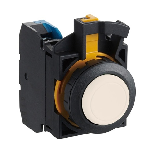 IDEC CW1B-M2E20W Pushbutton 22mm 2no White