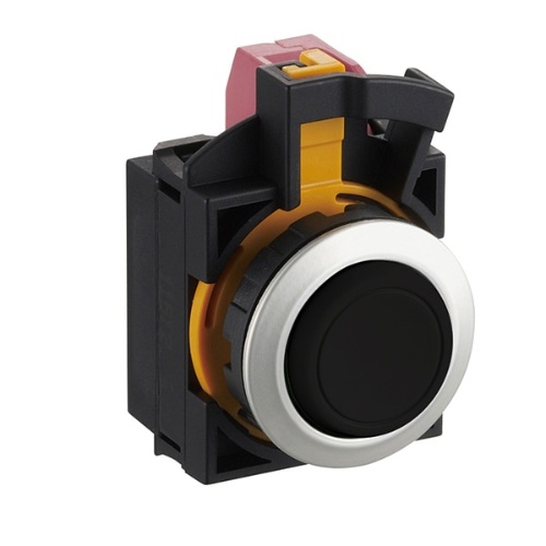 IDEC CW4B-M2E21B Pushbutton 22mm 2no1nc Black